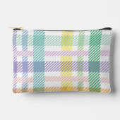 Pochette À Accessoires Motif Plaid clair couleur (Recto)