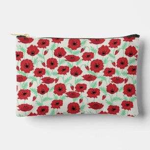 Pochette À Accessoires Motif poppy boho floral