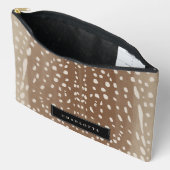 Pochette À Accessoires Motif Poster de animal des points de cerfs de bébé (Ouvrir)