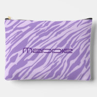 Motif Purple Zebra Stripes