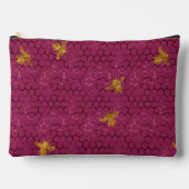 Pochette À Accessoires Motif Queen Bee (Recto)