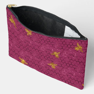 Pochette À Accessoires Motif Queen Bee