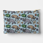 Pochette À Accessoires Motif Raccoon (Verso)