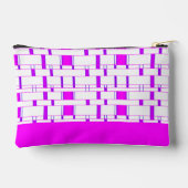 Pochette À Accessoires Motif rectangulaire blanc 6 (Verso)