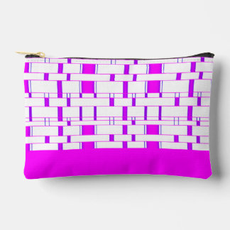 Pochette À Accessoires Motif rectangulaire blanc 6