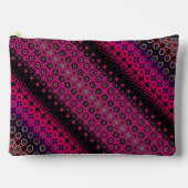 Pochette À Accessoires Motif rose chaud Abstrait (Recto)