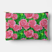 Pochette À Accessoires Motif Rose rose (Recto)