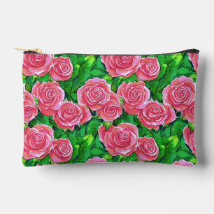 Pochette À Accessoires Motif Rose rose
