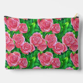 Pochette À Accessoires Motif Rose rose (Verso)