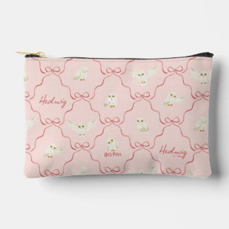 Pochette À Accessoires Motif Ruban Rose Hedwig