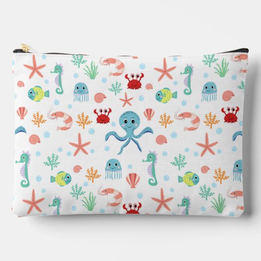 Pochette À Accessoires motif Sea World (Recto)