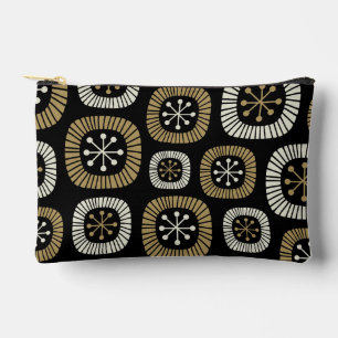 Pochette À Accessoires Motif Starburst moderne du milieu du siècle