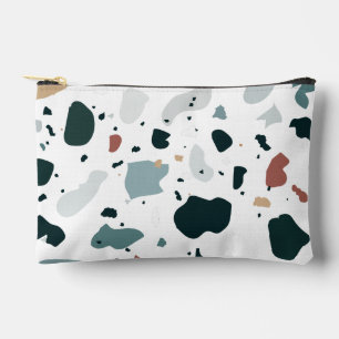 Pochette À Accessoires Motif Terrazzo Moderne – Mer abstraite du milieu d