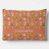 Pochette À Accessoires Motif Wild Cactus (Recto)