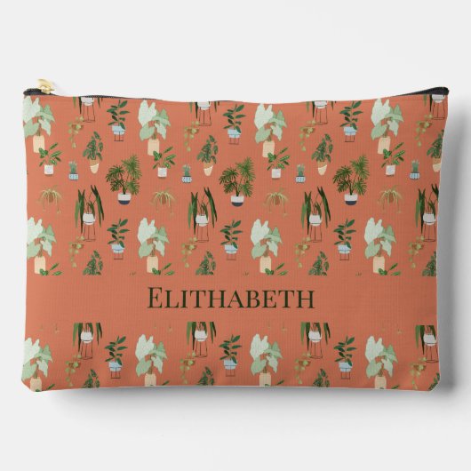 Pochette À Accessoires Motif Wild Cactus (Recto)