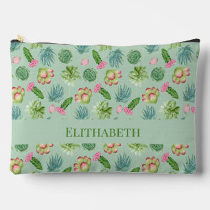 Pochette À Accessoires Motif Wild Cactus