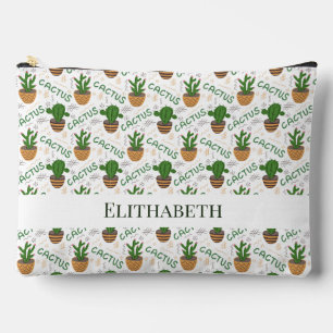 Pochette À Accessoires Motif Wild Cactus