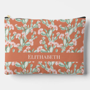 Pochette À Accessoires Motif Wild Cactus