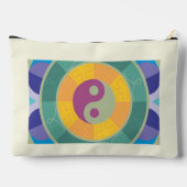 Pochette À Accessoires Motif Yin Yang Coloré (Verso)