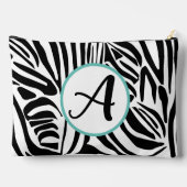 Pochette À Accessoires Motif Zèbre (Verso)