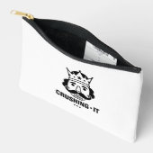 Pochette À Accessoires Motivational Crushing It Daily Hustle Mindset Succ (Ouvrir)