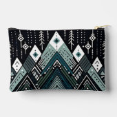 Pochette À Accessoires Mountain Peaks Tribal Géométrique (Verso)