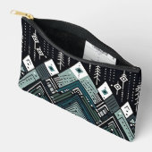 Pochette À Accessoires Mountain Peaks Tribal Géométrique (Ouvrir)