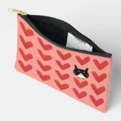 Pochette À Accessoires Mr. Valentine the Cat (Ouvrir)
