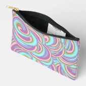 Pochette À Accessoires Multicolor Swirls Pattern Small (Ouvrir)