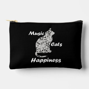 Pochette À Accessoires Music Cats Happiness - Citation de l'amant musicie