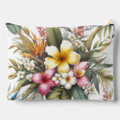 Pochette À Accessoires Nature botanique tropicale Thème Accessoire Pouch (Verso)