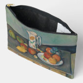 Pochette À Accessoires Nature morte, Pot à lait et fruits sur une table, (Ouvrir)