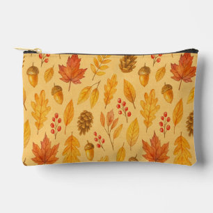 Pochette À Accessoires Nature motif d'automne