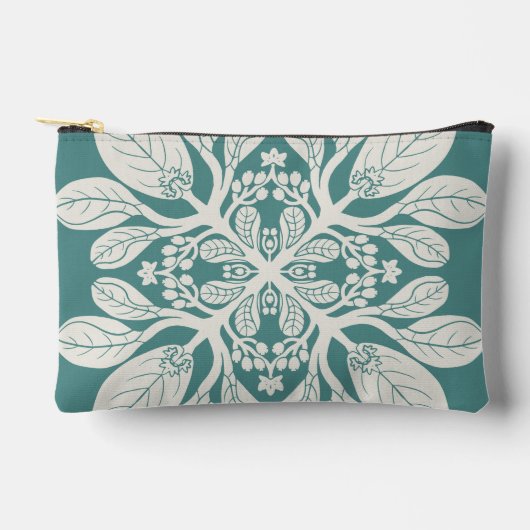 Pochette À Accessoires Nauspaka de courtepointe hawaïenne (Recto)