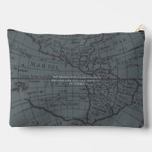 Pochette À Accessoires Nautical Rope Monogram Map Grey (Verso)