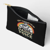 Pochette À Accessoires Ne m'oblige pas à utiliser My Daddy Voice Gay LGBT (Ouvrir)
