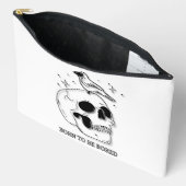 Pochette À Accessoires Né Pour Être Ennuyé (Ouvrir)