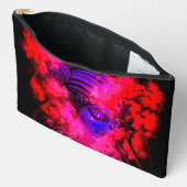 Pochette À Accessoires Neon Goddess in Enchanted Forest (Ouvrir)