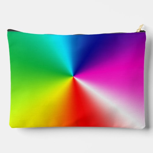 Pochette À Accessoires Neon Rainbow Vortex (Verso)