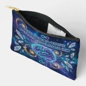 Pochette À Accessoires Neurodivergent Cosmic ADHD Autism Gift Trendy (Ouvrir)