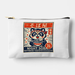 Pochette À Accessoires NIGHT SOBA   Esthétique Minima de la Nourriture de