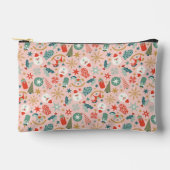 Pochette À Accessoires Noël Rétro Pastel (Recto)