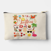 Pochette À Accessoires Noël tropical (Verso)