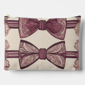 Pochette À Accessoires Nœud papillon chic double bow AI art (Recto)