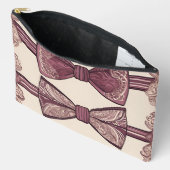 Pochette À Accessoires Nœud papillon chic double bow AI art (Ouvrir)