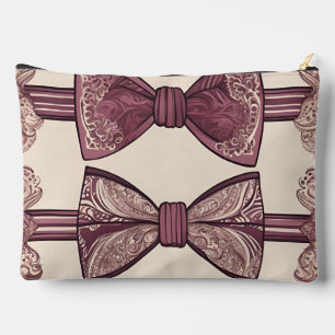 Pochette À Accessoires Nœud papillon chic double bow AI art