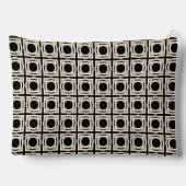 Pochette À Accessoires Noir et Tan (Verso)