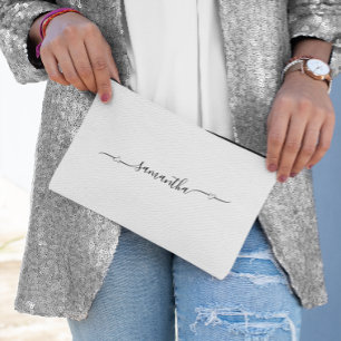 Pochette À Accessoires Nom de signature Heart Swash