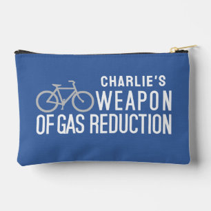 Pochette À Accessoires Nom et couleur personnalisés du vélo