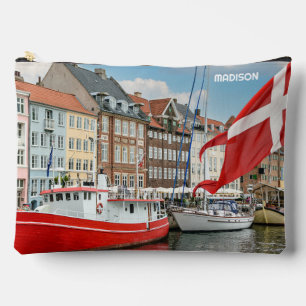 Pochette À Accessoires Nom et texte personnalisés Nyhavn Copenhagen Danem